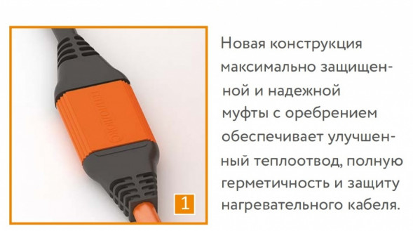 Нагревательный кабель Теплолюкс ProfiRoll 49,0 м/810 Вт