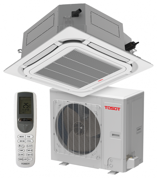 Кассетный инверторный кондиционер Tosot T24H-ILC/I/TF06P-LC/T24H-ILU/O