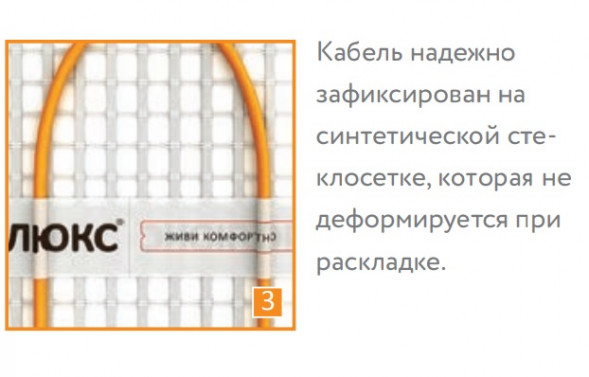 Нагревательный мат Теплолюкс Tropix МНН 960 Вт/6,0 кв.м