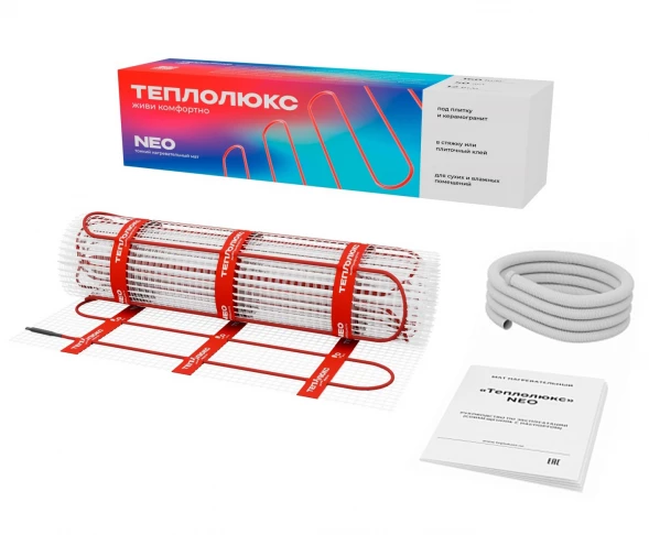 Мат нагревательный Теплолюкс NEO 1280 Вт/8,0 кв.м