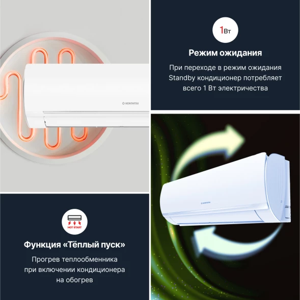 Кондиционер инверторный Kentatsu KSGOT50HZRN1/KSROT50HZRN1