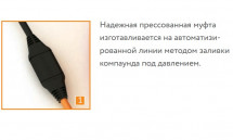 Нагревательный кабель Теплолюкс Tropix ТЛБЭ 118 м/2500 Вт