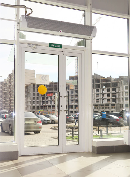 Водяная тепловая завеса Тепломаш КЭВ-29П2121W