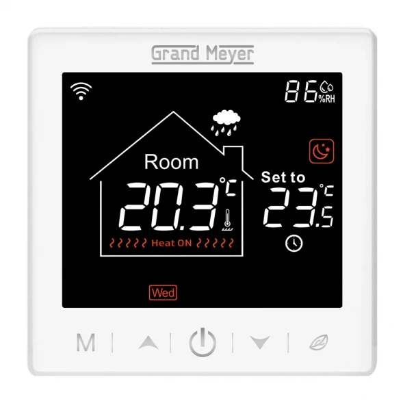 Терморегулятор программируемый сенсорный Grand Meyer SN-10 Wi-Fi