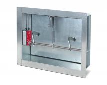 Клапан KD-120-800*800-F1-VN-MN220-04 дымоудаления