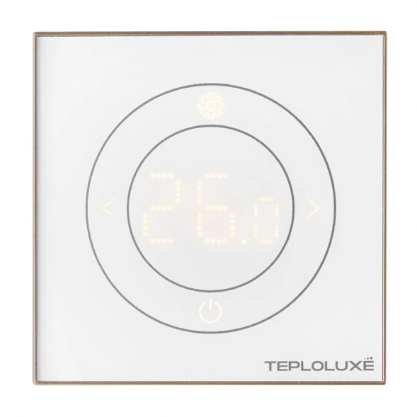 Терморегулятор Теплолюкс Solus Zen Wi-Fi белый/золото